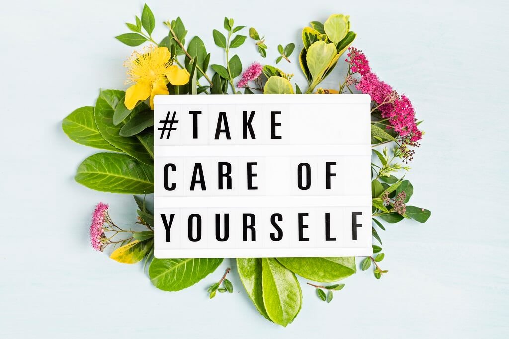 Lightbox with motivation words for self care, positive thinking, mental health, emotional wellness meditation videos 14