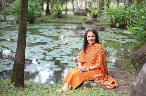 a woman sharing prostration success story