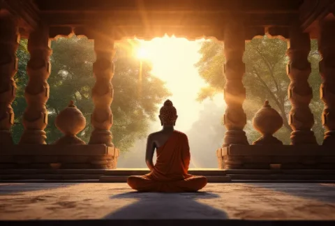 Energy healing and spiritual healing through Buddhist practice